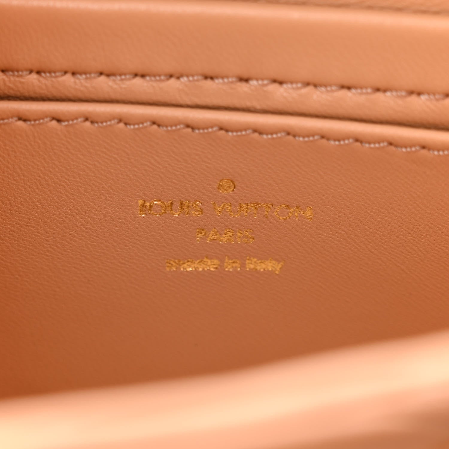 Louis Vuitton Lambskin Malletage Top Handle GO-14 MM Sand 7 of 10