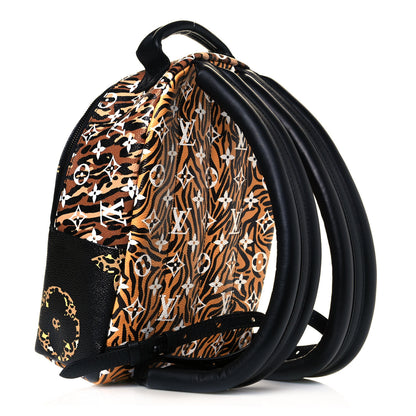Louis Vuitton Monogram Giant Jungle Palm Springs Backpack PM Black 2 of 12