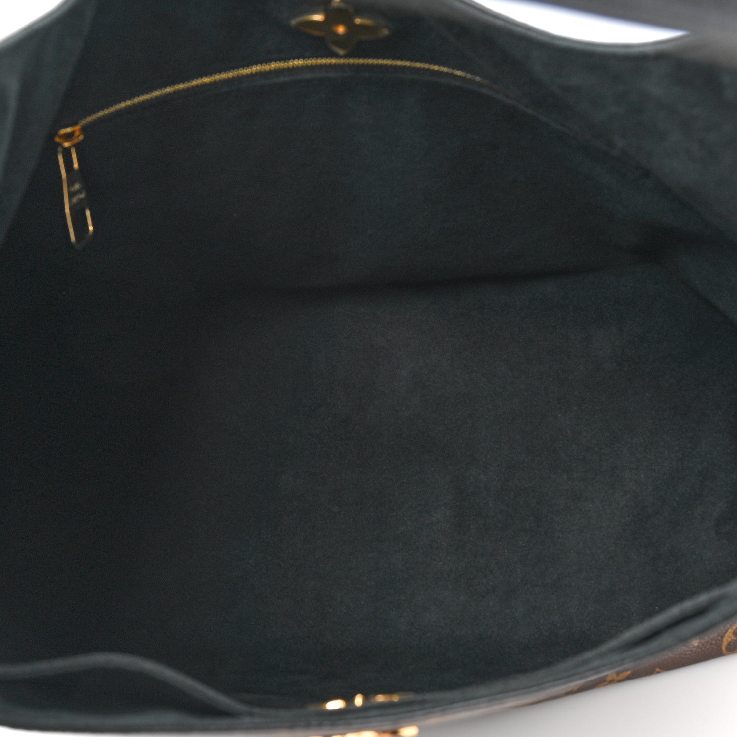 Louis Vuitton Monogram Flower Hobo Black 5 of 9