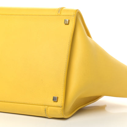 Celine Grained Calfskin Medium Phantom Luggage Yellow 10 of 19