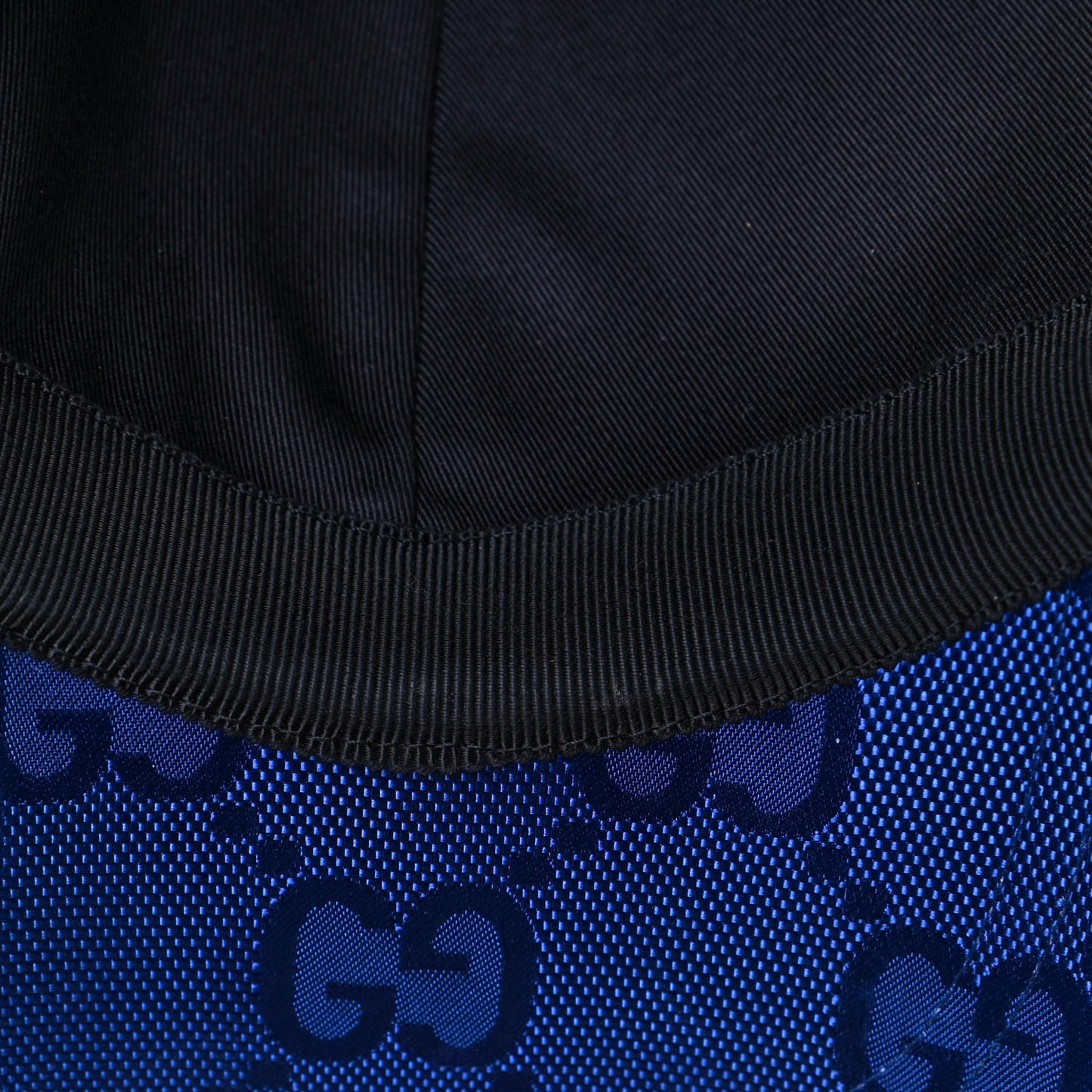 Econyl Nylon Monogram Off The Grid Baseball Hat L Orient Blue Black
