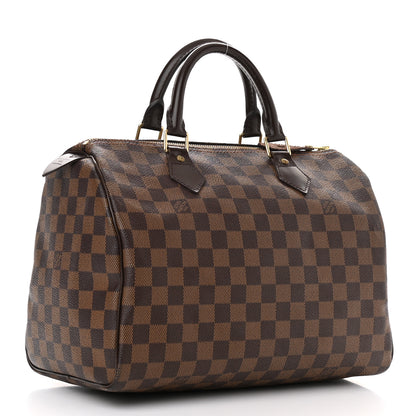 Louis Vuitton Damier Ebene Speedy 30 3 of 12