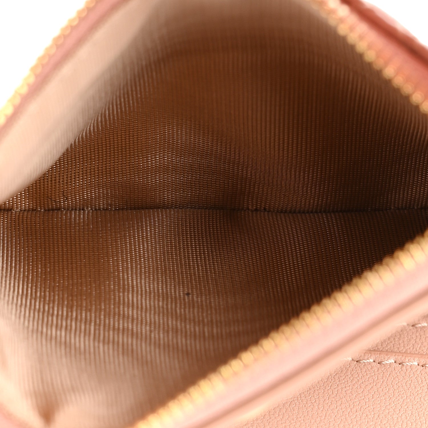 Christian Dior Grained Calfskin Supple Cannage Caro Dahlia Wallet Rose Des Vents 7 of 12