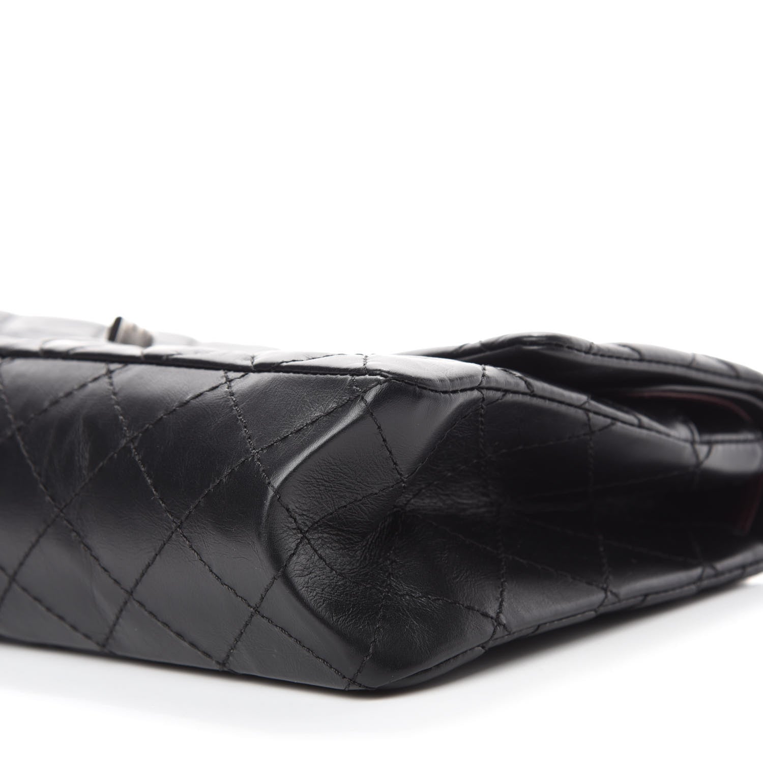 Chanel Aged Calfskin Quilted 2.55 Reissue 226 Flap Black 7 of 12