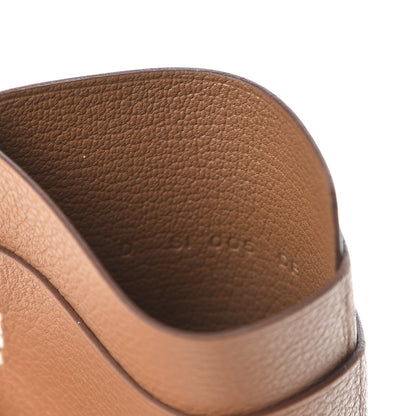 Hermes Evercolor Citadelle 4CC Card Holder Gold 5 of 7