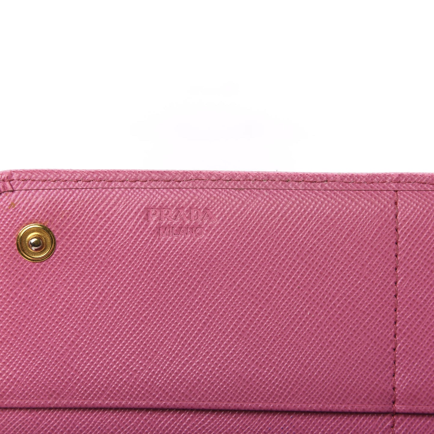 Saffiano Metal Continental Flap Wallet Geranio