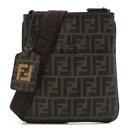 Fendi Zucca Spalmati Messenger Bag Tobacco 1 of 12