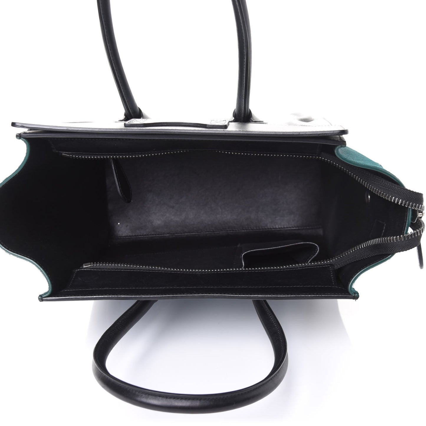 Pony Hair Smooth Calfskin Micro Tri-Color Luggage