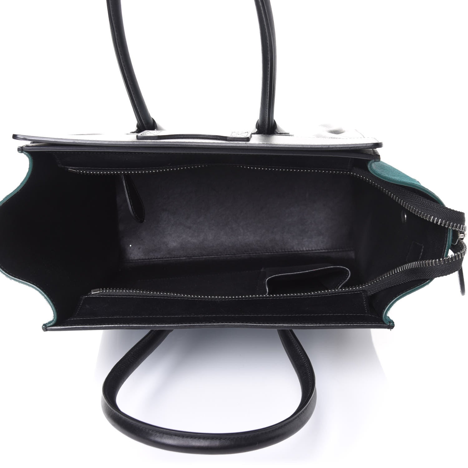Celine Pony Hair Smooth Calfskin Micro Tri-Color Luggage 8 of 8