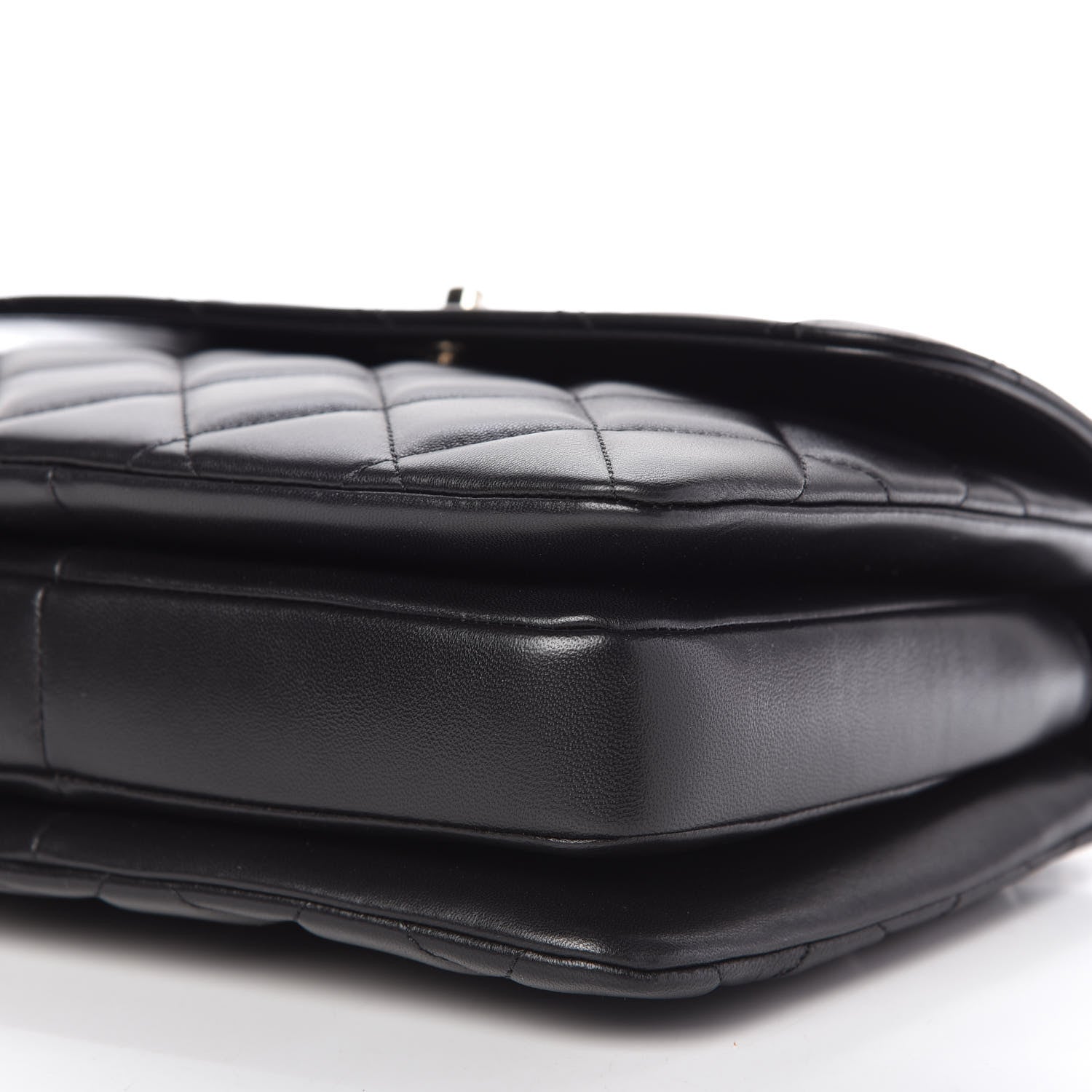 Chanel Lambskin Quilted Small Trendy CC Dual Handle Flap Bag Black 7 of 11