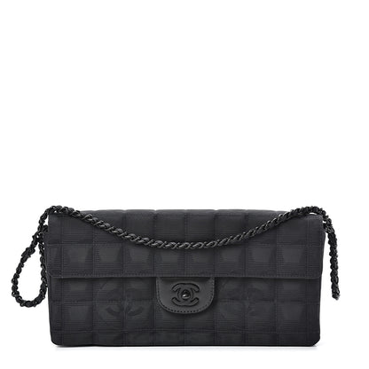 Chanel Nylon Travel East West Flap Black 1 of 11