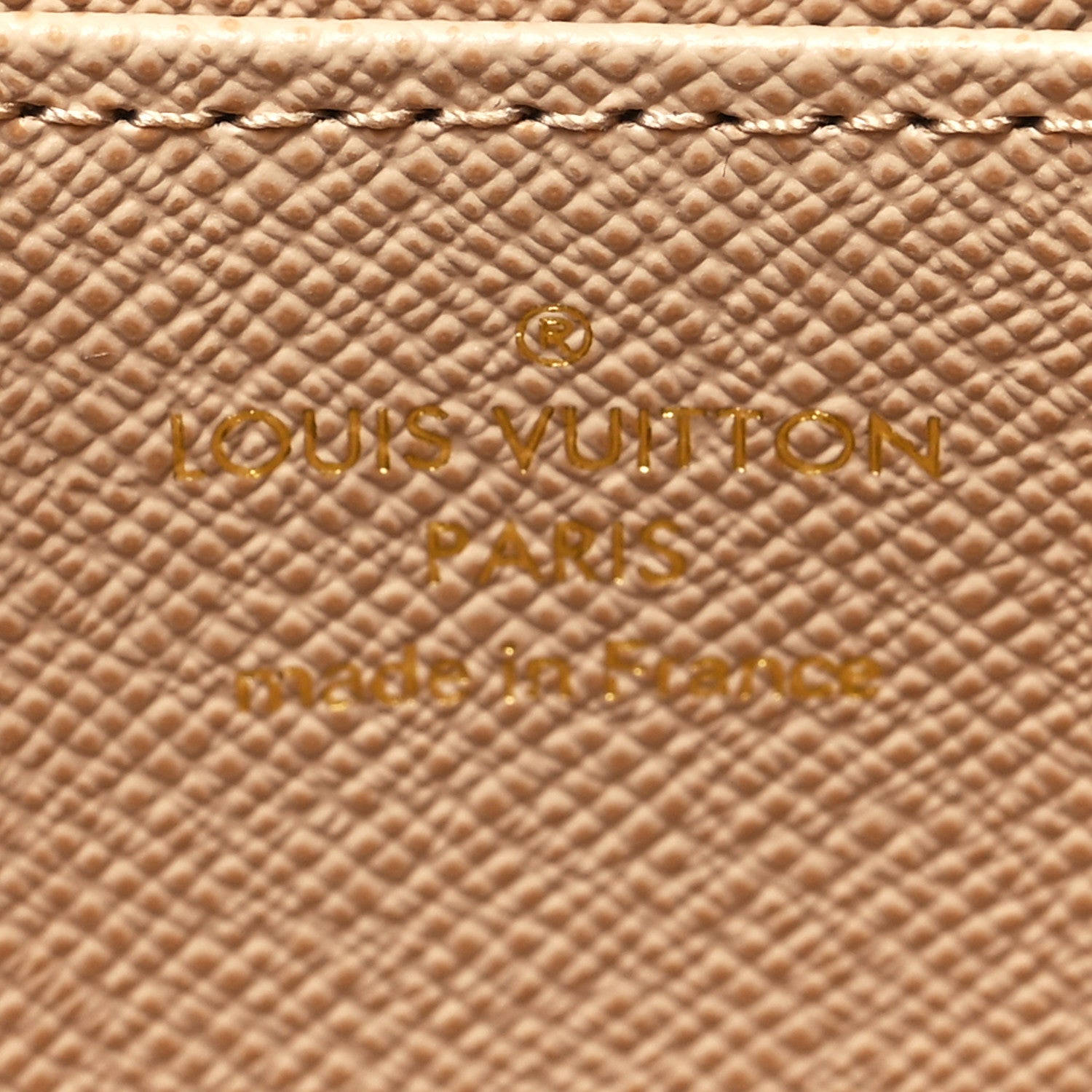 Louis Vuitton Lurex Jacquard Monogram Zippy Coin Purse Beige 6 of 8