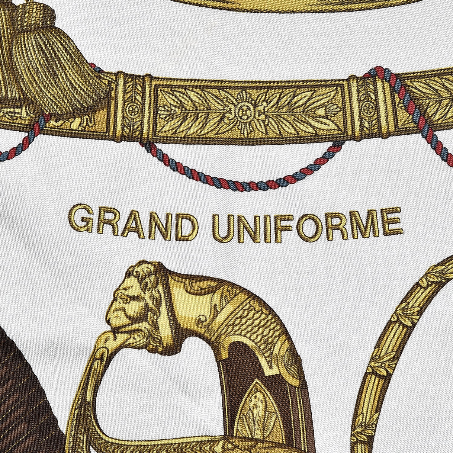 Hermes Silk Grand Uniforme Scarf 90 6 of 8