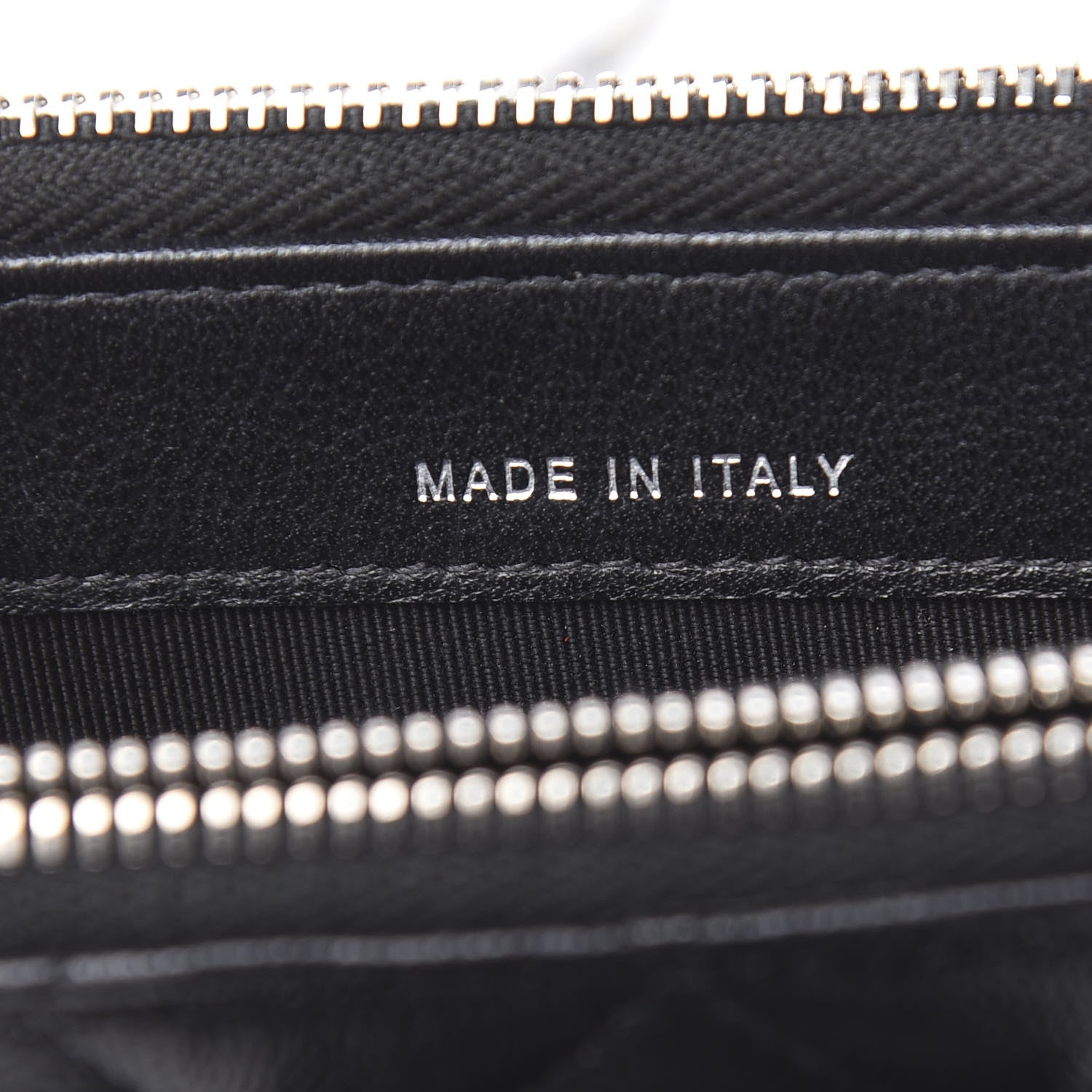 Chanel Grained Calfskin Quilted CC Box Clutch With Chain Black 9 of 14