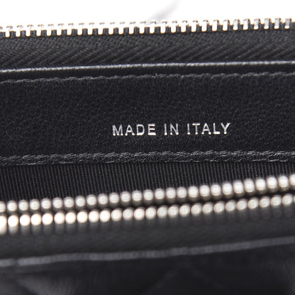 Chanel Grained Calfskin Quilted CC Box Clutch With Chain Black 9 of 14