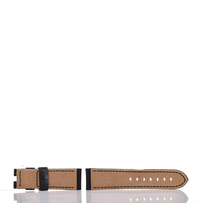 Panerai Stainless Steel Alligator 44mm Luminor Rattrapante 1950 Automatic Watch Black PAM00213 9 of 17