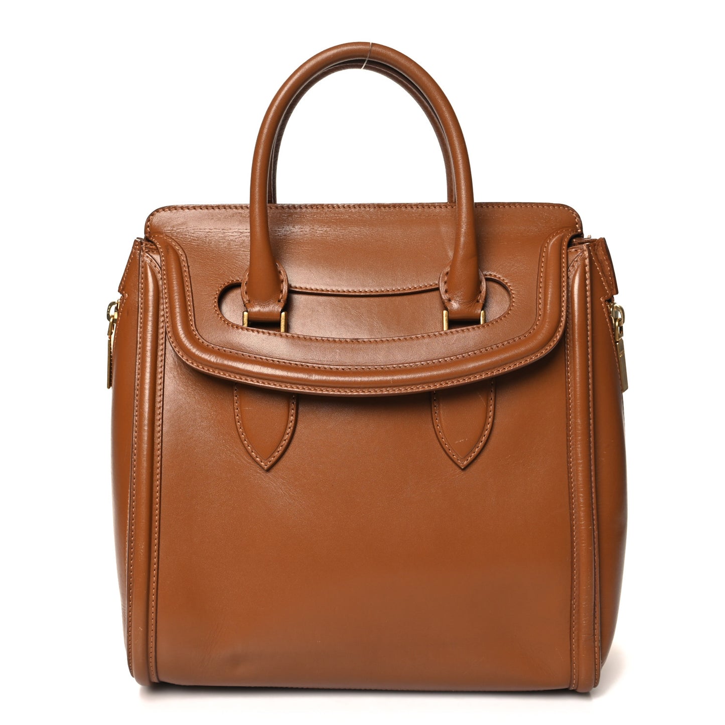 Calfskin Large Heroine Camel