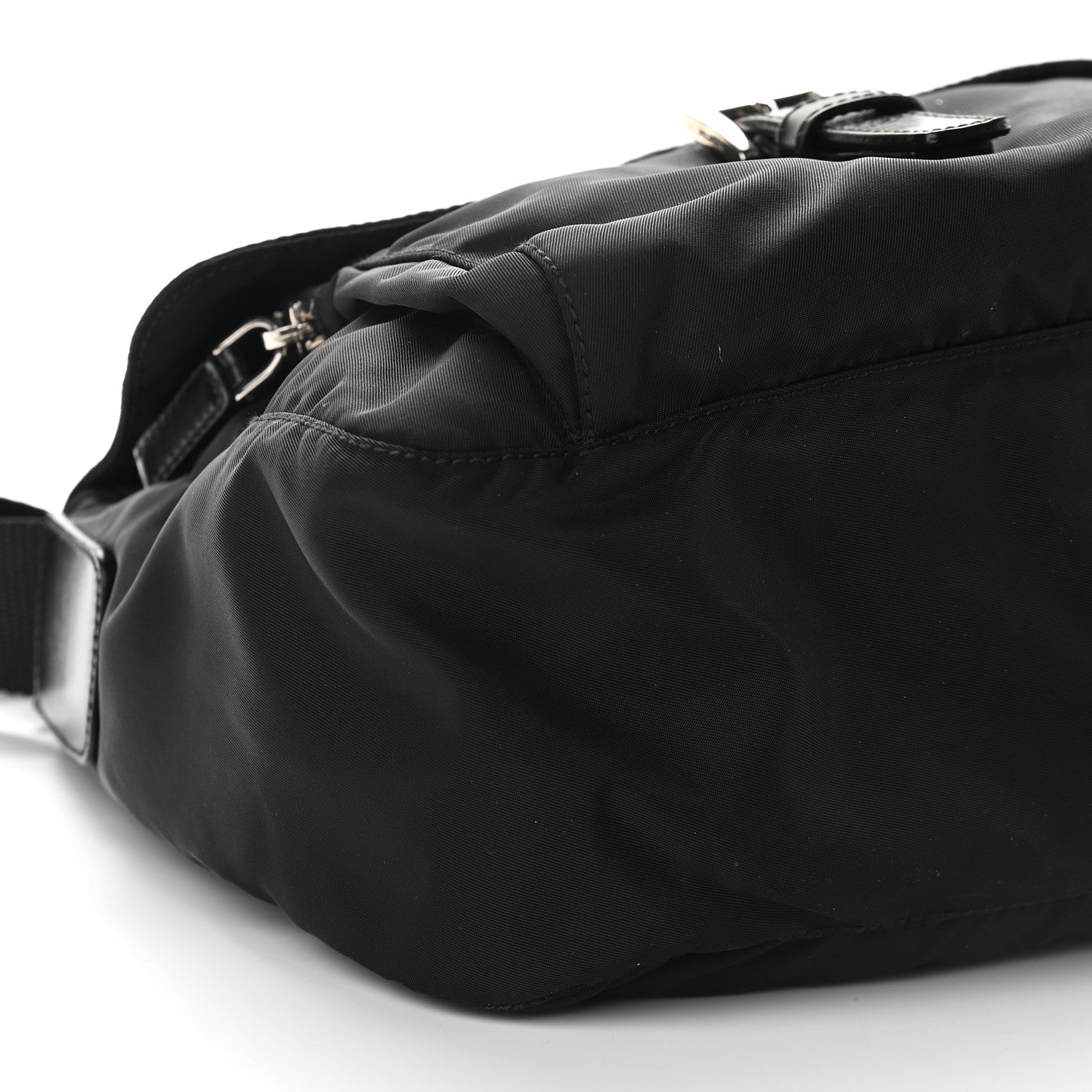 Prada Nylon Vela Messenger Black 5 of 8