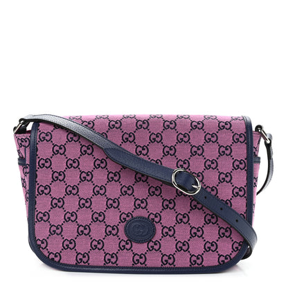 Gucci Monogram GG Childrens Messenger Bag Pink 1 of 12