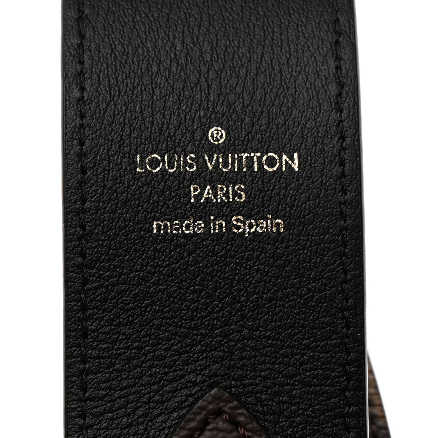 Monogram Bandouliere Shoulder Strap Black