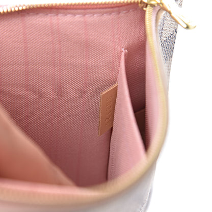 Louis Vuitton Damier Azur Neverfull MM GM Pochette Rose Ballerine 8 of 8