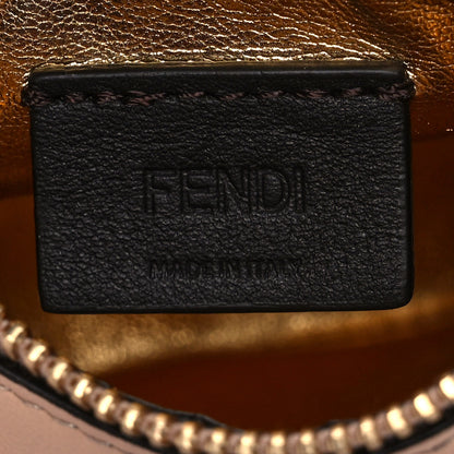 Fendi Vitello Grace Matte Nano Fendigraphy Hobo Charm Light Rose 6 of 9