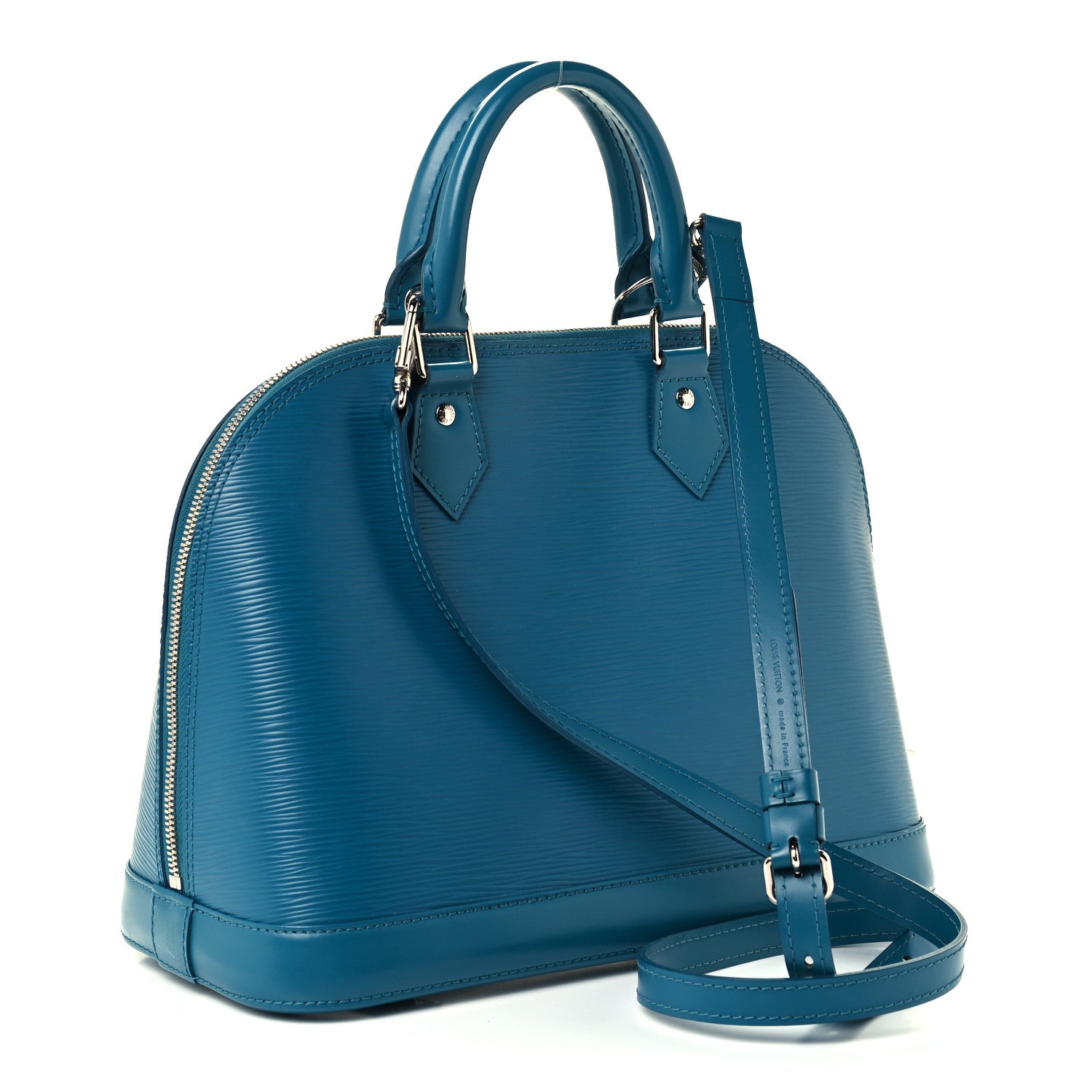 Louis Vuitton Epi Alma MM Saphir 3 of 14