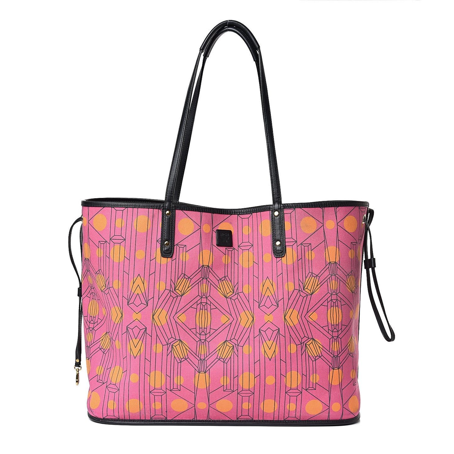 Visetos Large Project Reversible Shopper Tote Cognac