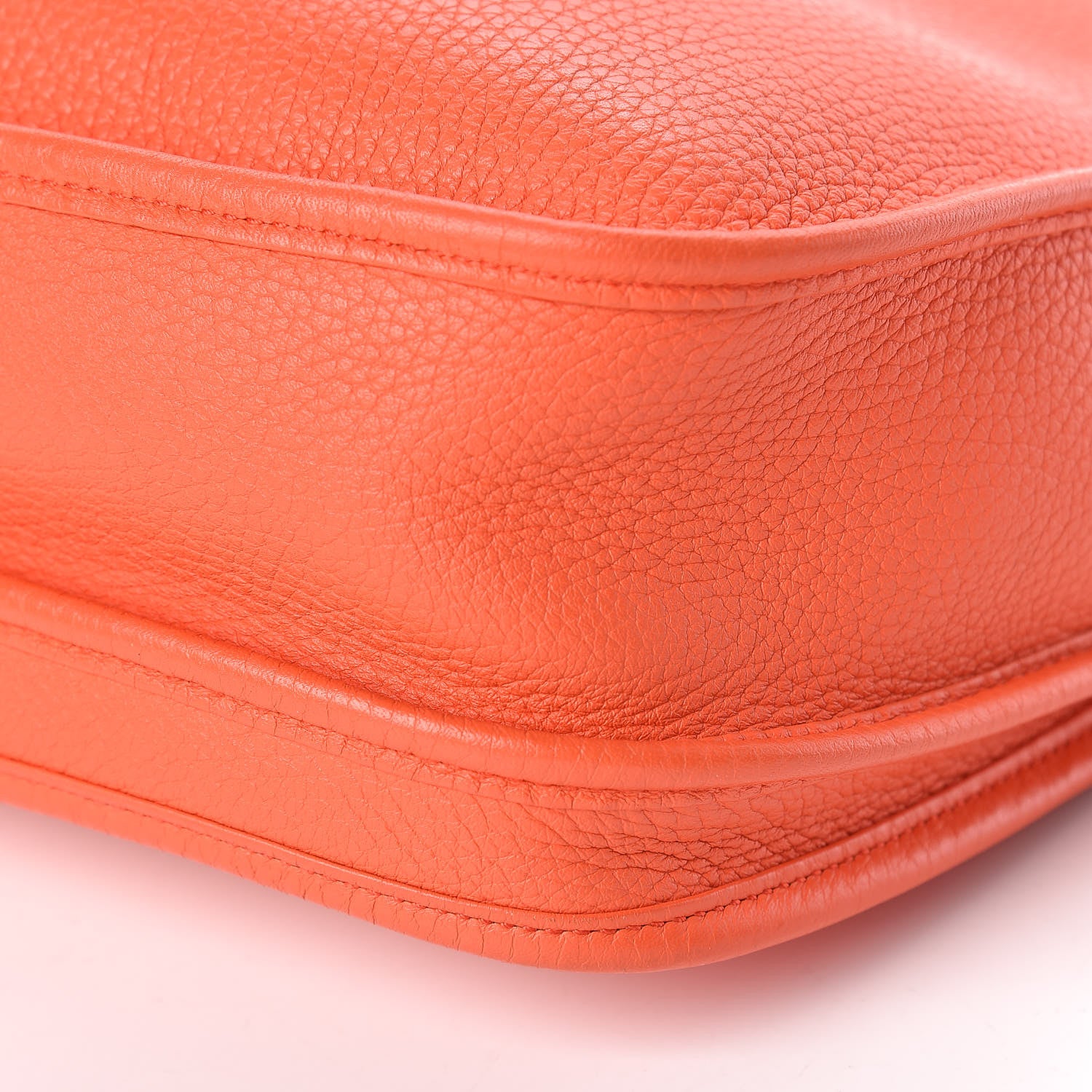 Hermes Taurillon Clemence Evelyne III PM Orange Poppy 16 of 20