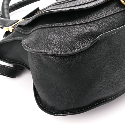 Chloe Calfskin Medium Marcie Satchel Black 11 of 12