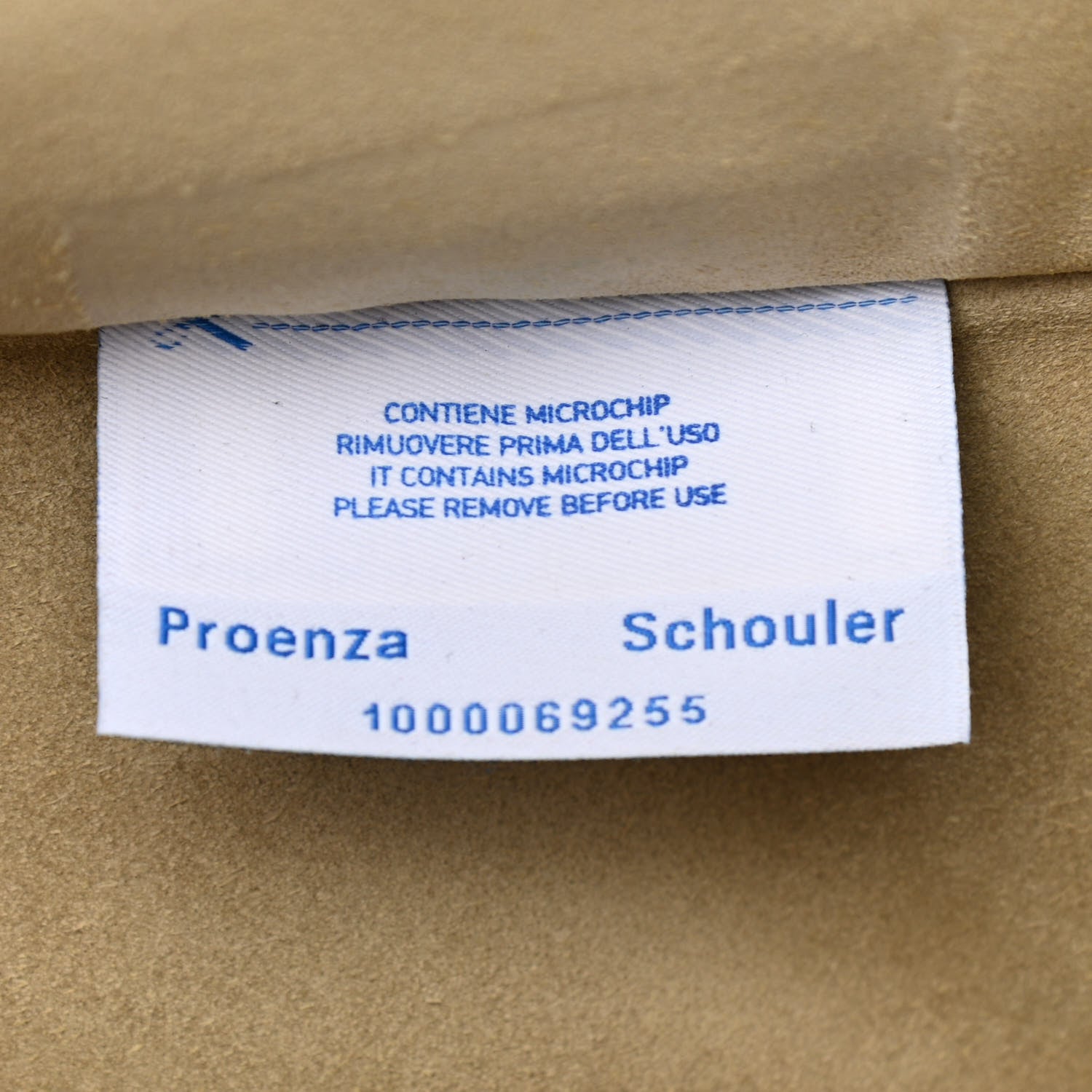 Proenza Schouler Pebbled Calfskin Small PS Courier Backpack Heather Grey 7 of 13