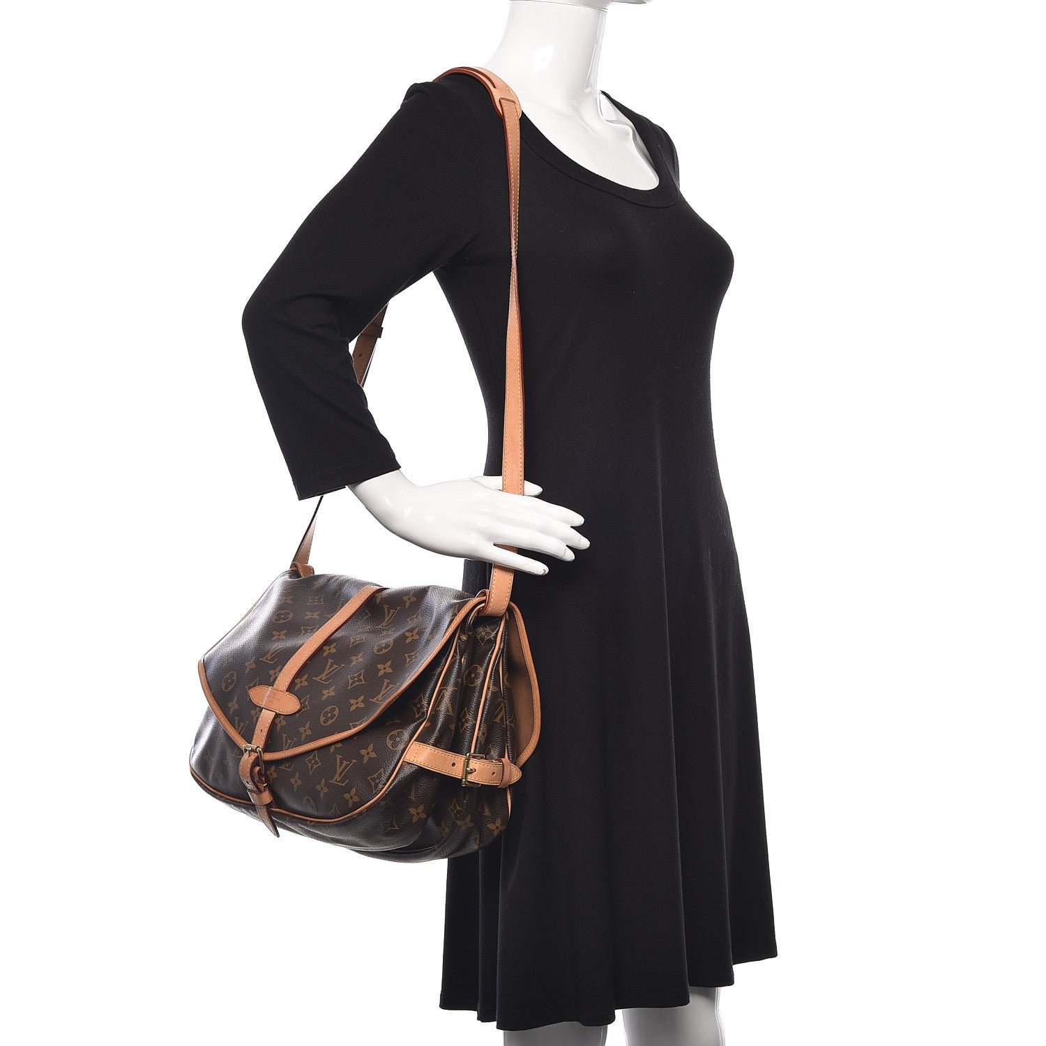 Louis Vuitton Monogram Saumur GM 2 of 10