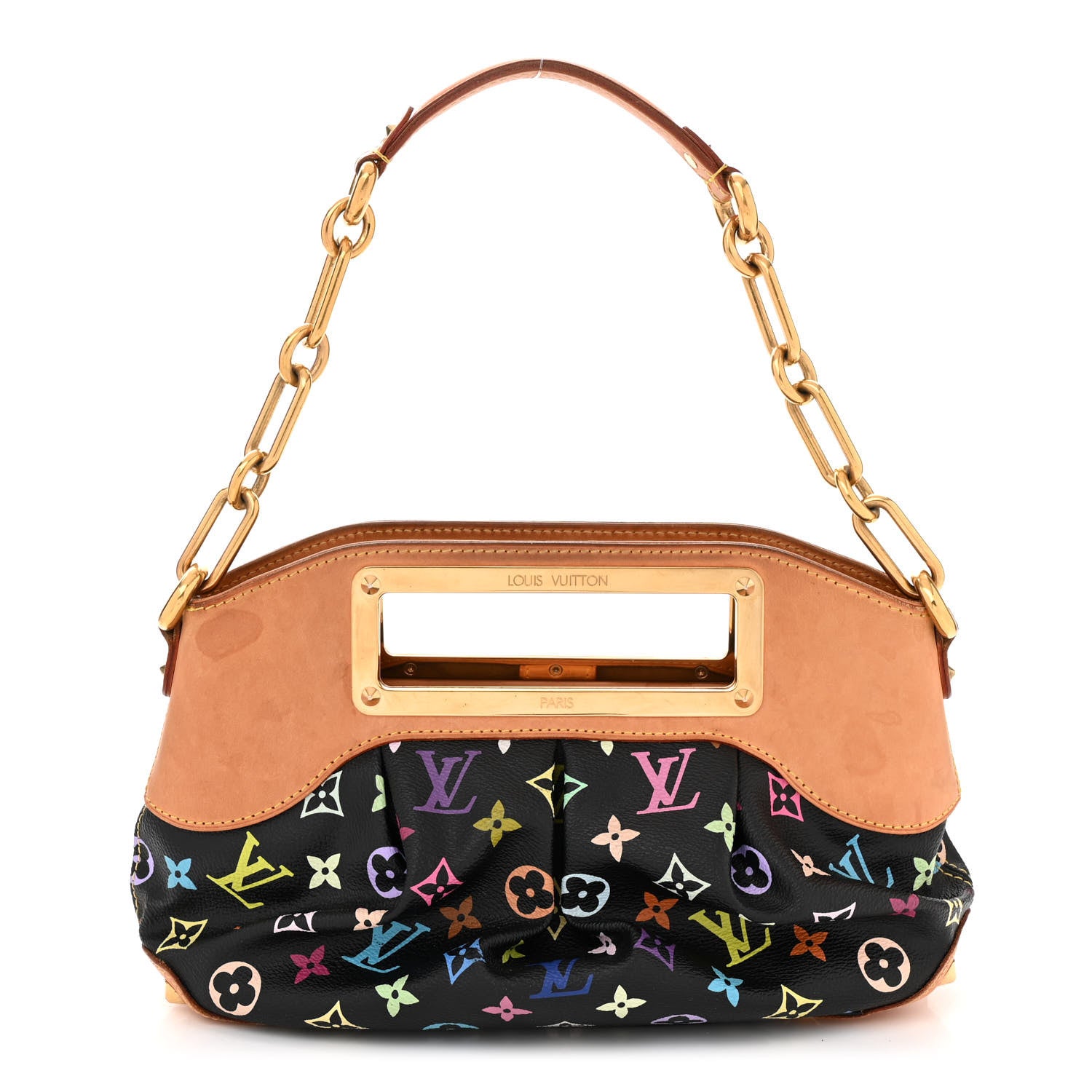 Louis Vuitton Monogram Multicolor Judy PM Black 1 of 13