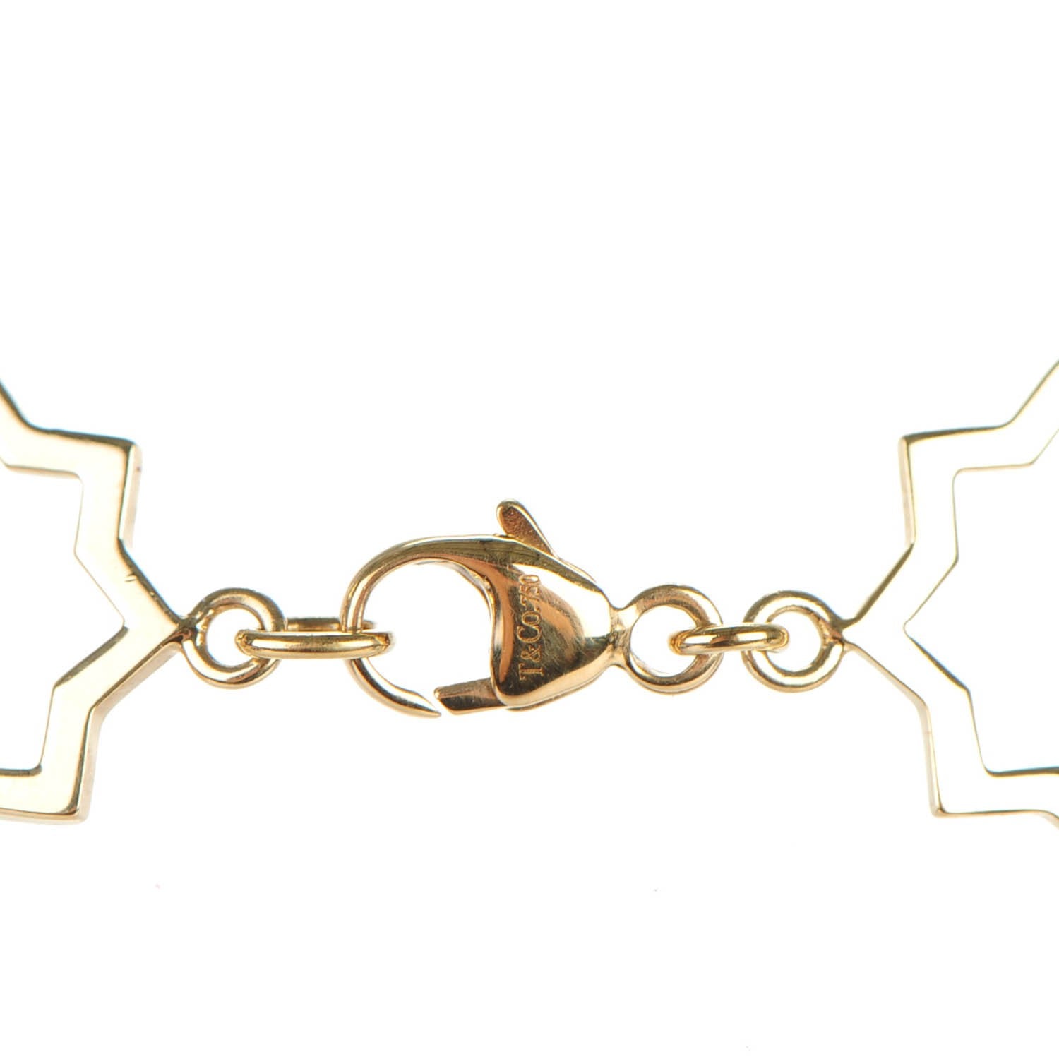 Tiffany 18K Yellow Gold Paloma's Marrakesh Link Necklace 3 of 4