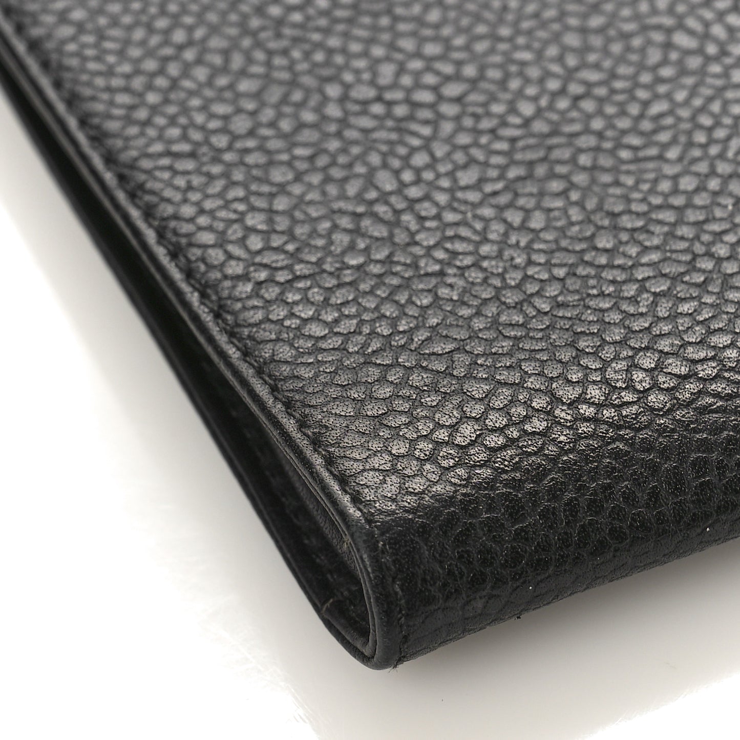 Caviar CC Phone Holder Crossbody Black