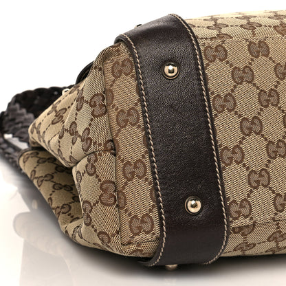 Gucci Monogram Medium Pelham Shoulder Bag Dark Brown 9 of 15