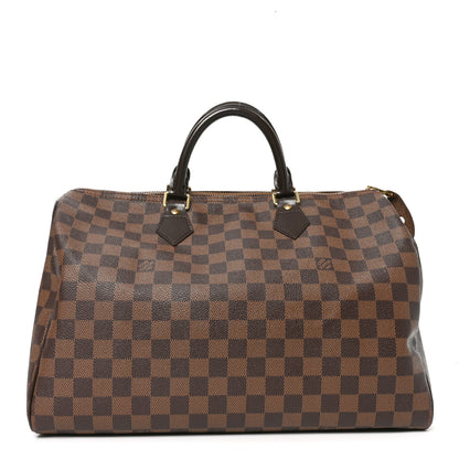 Louis Vuitton Damier Ebene Speedy 35 1 of 10