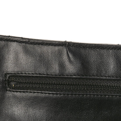 Chanel Lambskin Quilted Jumbo XL Maxi Single Flap Black 9 of 10