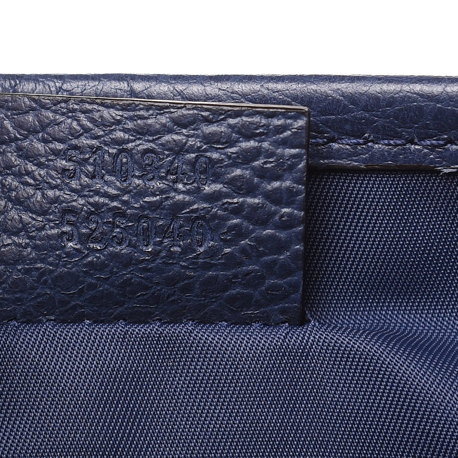 Gucci Monogram Convertible Diaper Bag Blue 9 of 10