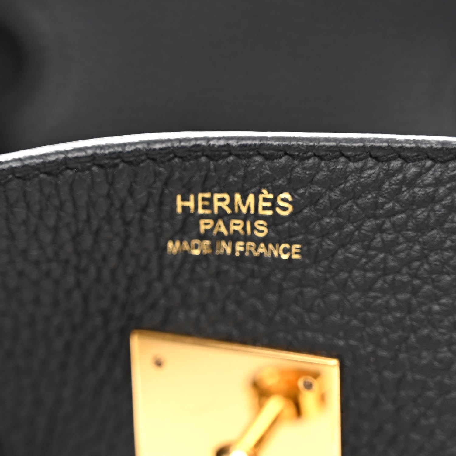 Hermes Togo Birkin 30 Black 6 of 12