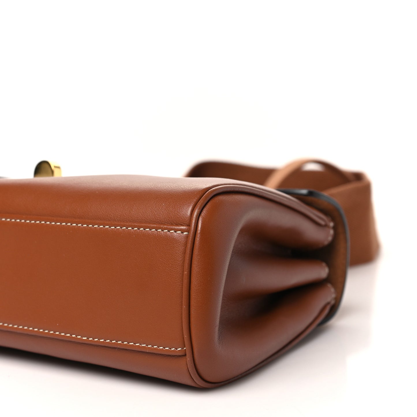 Smooth Calfskin Teen Soft 16 Shoulder Bag Tan
