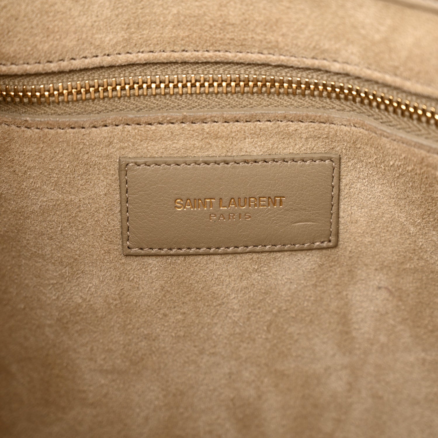 Saint Laurent Calfskin Large Sac de Jour Carryall Beige 6 of 16
