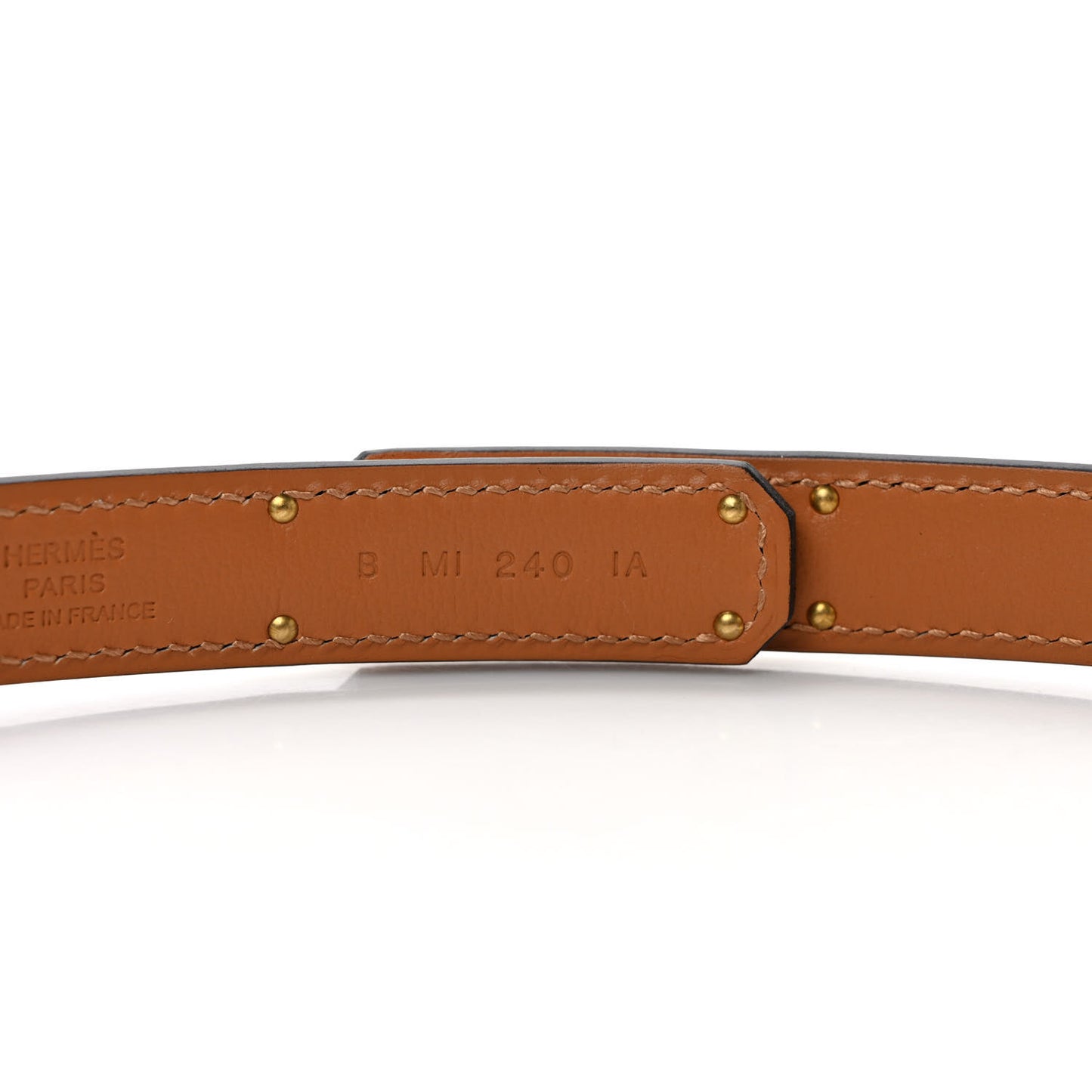 Epsom Kelly Belt Gold