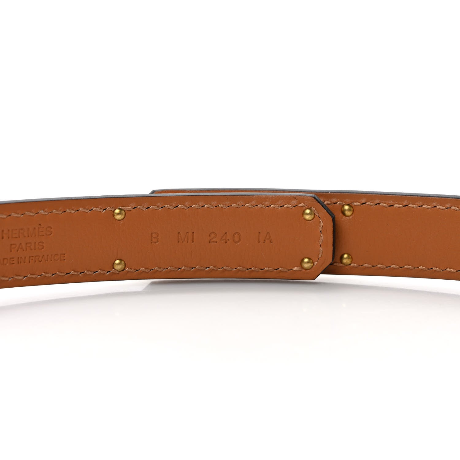 Hermes Epsom Kelly Belt Gold 4 of 5