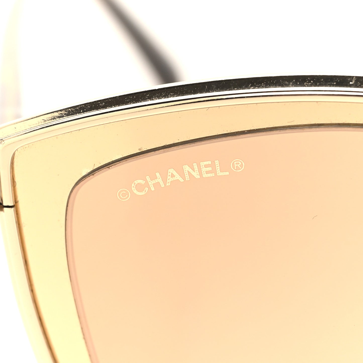Metal Cat Eye Sunglasses 4222 Gold