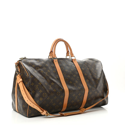 Louis Vuitton Monogram Keepall Bandouliere 55 3 of 19