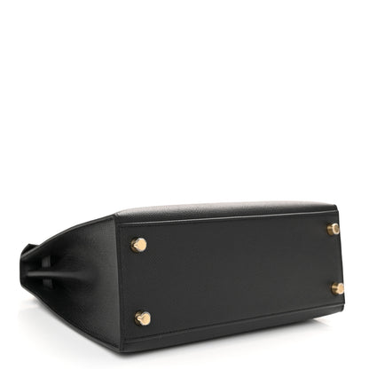 Hermes Epsom Kelly Sellier 25 Black 4 of 11