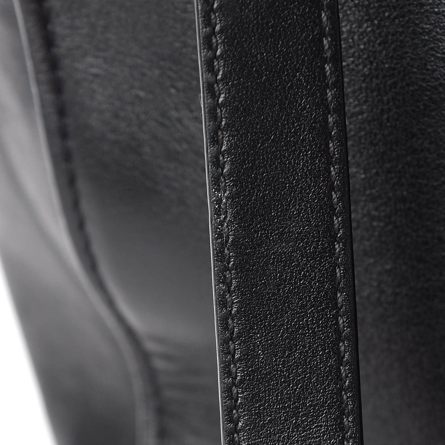 Soft Calfskin Shopping Tote Black