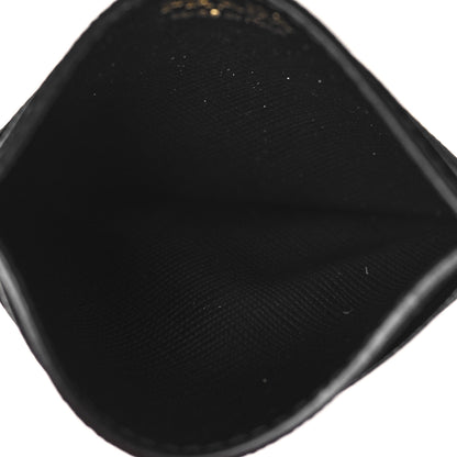 Prada Saffiano Metal Card Holder Black 5 of 7