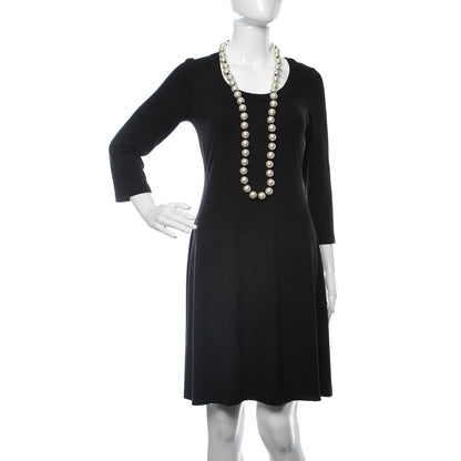 Chanel Pearl Long CC Necklace Gold 2 of 11